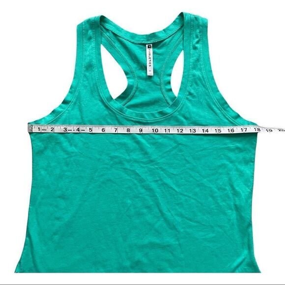 FABLETICS Green Teresa Tunic Hi-Low Racerback Tank Top SMALL - Picture 12 of 16